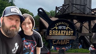 Crocketts Breakfast Camp in Gatlinburg Tennessee  Smokey Mountains Best Breakfast [upl. by Pinto]