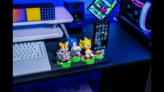 Cable Guys presents Holdems Sonic The Hedgehog Mini Phone Holders [upl. by Martguerita]