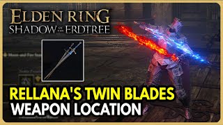 Elden Ring DLC  How to get Rellanas Twin Blades Location [upl. by Manny517]