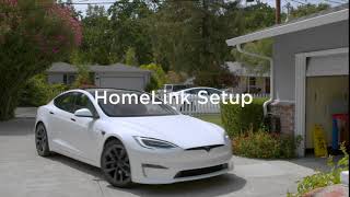 Tesla Model 3 amp Tesla Model Y  HomeLink Setup [upl. by Berthoud]