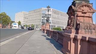 Spaziergang durch Berlin Kanzleramt Bundestagsgebäude Brandenburger Tor Spree u Großen Tiergarten [upl. by Beryl918]