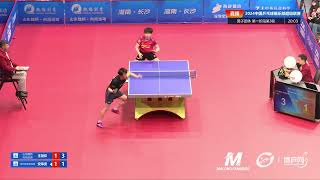 Wang Chuqin vs An Jaehyun  MT Group  2024 China Table Tennis Super League [upl. by Sholem]