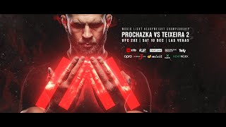 Prochazka vs Teixeira 2  UFC 282  DEC 10 SAT  Las Vegas [upl. by Demmy]