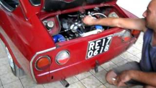 FIAT 850 TURBO BY GABIBBO MOTORSPORT [upl. by Cailean]