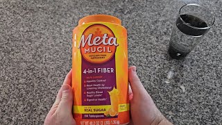 I Take This Fiber Supplement Daily Metamucil Fiber Supplement [upl. by Fidele]