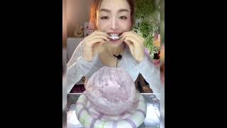 DRY HARD ICE BALLOON ICE FLECKY ICE FREEZER POWDER FOAM CRUNCHYYYY SQUICKY ICE EATING ASMR MUKBANG [upl. by Mellitz977]