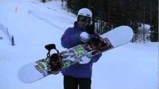 2012 Ride Machete Snowboard Review [upl. by Hoffer]