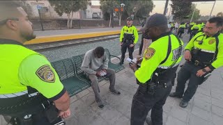 MTS ‘special enforcement’ sweeps trolley passengers in San Diego [upl. by Emlynn]