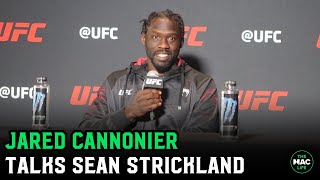 Jared Cannonier breaks down fight with Sean Strickland Adesanya vs Pereira [upl. by Retsae]