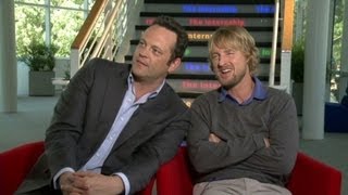 Raw Vince Vaughn Owen Wilson rekindle their bromance [upl. by Nakashima]