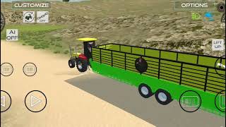 alto ko tractor trolly mein load  indian vehicle simulator 3d  SIKANDERGAMING116 [upl. by Tutankhamen]