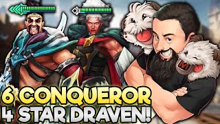 6 Conqueror  The Return of The League of Draven  TFT Into the Arcane  Teamfight Tactics [upl. by Etana270]