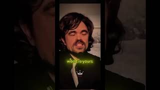 One of the best speech by Peter dinklage  motivation mindsetmotivational success youtube fy [upl. by Aisauqal]