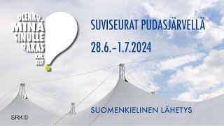 Suviseurat Pudasjärvellä 2024 sunnuntai 306 Kello 1300 [upl. by Drarrej]