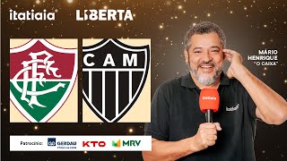 FLUMINENSE X ATLÉTICO AO VIVO NA ITATIAIA  REACT DA COPA LIBERTADORES 2024 [upl. by Hacker]