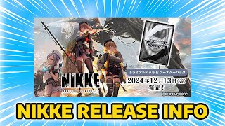 Weiss Schwarz  Nikke Goddess Of Victory Info [upl. by Helli]