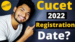 CUCET 2022 Registration Date Kab aayga cucet application form 2022 [upl. by Stalk73]