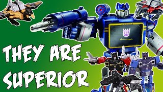 Masterpiece MP02 Soundwave with 5 Cassettes Review [upl. by Netfa]