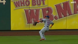 Cespedes throws out Asche at second base [upl. by Aleen]