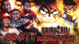 Natsu vs Zero Fairy Tail 66 amp 67 Reaction [upl. by Adnamor]