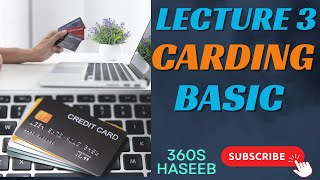 What is carding  Basic To Advance Carding  Lecture 3  Carding 2024 ma kasy hoti ha  360s Haseeb [upl. by Leirua277]