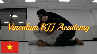 BJJ Rolls  Bow and Arrow Choke Escape is Working  Vinculum Academy HCMC Vietnam [upl. by Aramo]