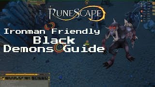 RS3 Black Demons Slayer Tips  Ironman Friendly [upl. by Onileba]