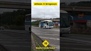 Viação Atibaia São Paulo X Auto Viação Bragança Fernão Dias ATIBAIA SP rodoviabrazil shorts [upl. by Glass]