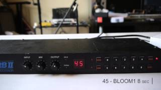 Alesis Midiverb 2  Guitar Demo [upl. by Hakilam59]