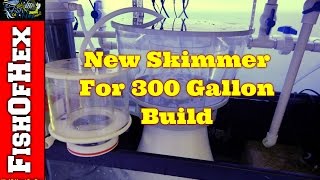 New Skimmer Nyos Quantum 300  300 Gallon Reef Tank [upl. by Haneeja]