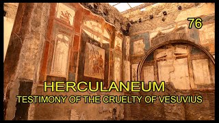 HERCULANEUM TESTIMONY OF THE CRUELTY OF MOUNT VESUVIUS SISTER CITY OF POMPEI NAPLES ELA BROS [upl. by Deni]