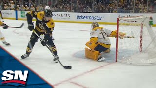 Mike Reilly Patiently Waits Out Juuse Saros And Roofs It On The Backhand [upl. by Eslehc]