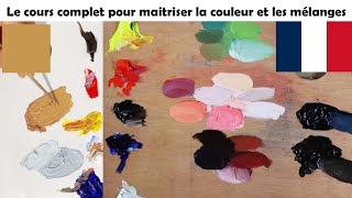 Le mélange des couleurs pour la peinture  tutoriel complet [upl. by Esau]