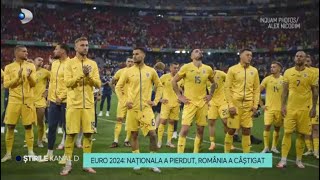 Stirile Kanal D  Nationala a pierdut Romania a castigat Tricolorii se intorc astazi acasa [upl. by Iretak]