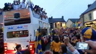 Clare All Ireland Senior Huring Champions 2013 Homecoming Newmarket on Fergus [upl. by Mourant583]