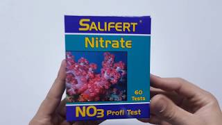 Aquaplantsonline  Unboxing Salifert Nitrate NO3 test [upl. by Meadows120]