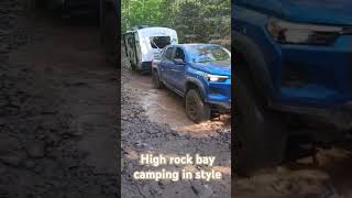 Drug the camper out to High Rock Bay in the Keweenaw Not recommended without high clearance zr2 [upl. by Mika]