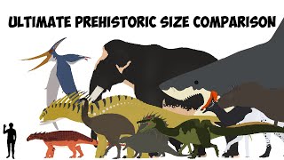 Ultimate Prehistoric Size Comparison Over 350 Prehistoric Creatures [upl. by Meurer195]