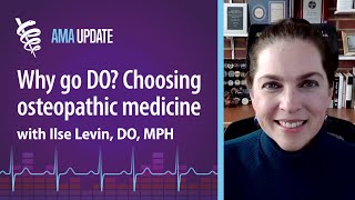 DO vs MD osteopathic or allopathic medical school with Ilse Levin DO [upl. by Ahsenahs]