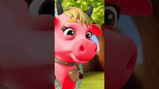 Meri Gaiya Cow Song मेरी गैया Kids Short Video shorts hindirhymes babyvideos nimbookids funny [upl. by Ayet825]