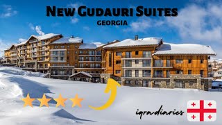 New Gudauri Suites  Studio Appartment Tour Georgia  Budget Friendly Hotel Gudauri  iqradiaries [upl. by Nadroj400]