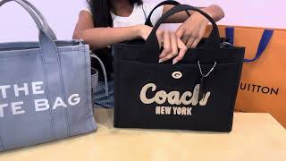 Marc Jacobs vs Coach Tote Bag [upl. by Foy]