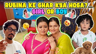 RubinaDilaiks Ke Ghar Kya Hoga Girl Or Boy🤔🤰🏻  Bharti Singh  Haarsh Limbachiyaa  Golla [upl. by Stockmon841]