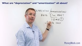 What are quotdepreciationquot and quotamortisationquot all about  MoneyWeek Investment Tutorials [upl. by Alliuqet]