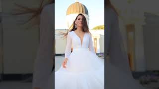 💕Pure White Wedding Dress [upl. by Presley]