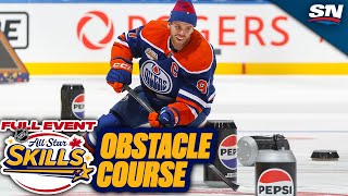 FULL Obstacle Course Competition  2024 NHL AllStar Skills [upl. by Graniah]