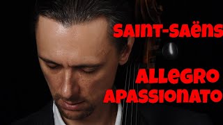 SaintSaens Allegro Appassionato Op43 in Fast and Slow Tempo  Suzuki Cello Book 8 [upl. by Assanav]