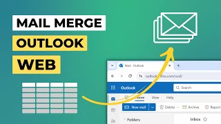 How to Mail Merge on Outlook Web App with CC BCC amp Attachment Send Email from Excel PowerAutomate [upl. by Eidnim]