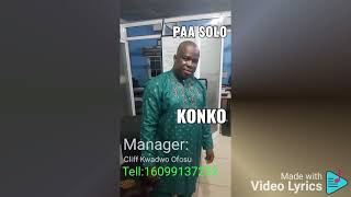 Paa Solo Konko [upl. by Bruckner]