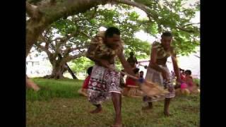 Meke dance and song at Nacula island in the Yasawa group Fiji [upl. by Hut]